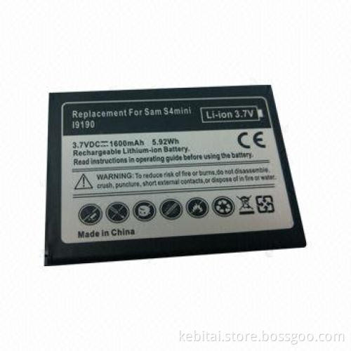 Battery for Samsung Galaxy S4 Mini with 1,900mAh Capacity